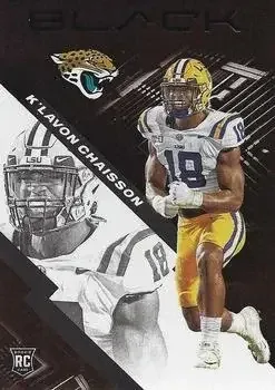 2020 Panini Black feature card