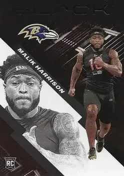 2020 Panini Black feature card