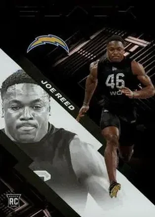 2020 Panini Black #188 - Joe Reed - Los Angeles Chargers
