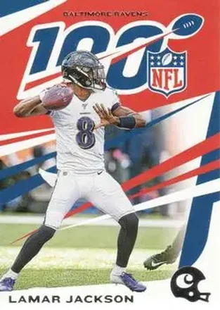 2019 Panini Chronicles #7 - Lamar Jackson - Baltimore Ravens