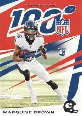 2019 Panini Chronicles #9 - Marquise Brown - Baltimore Ravens