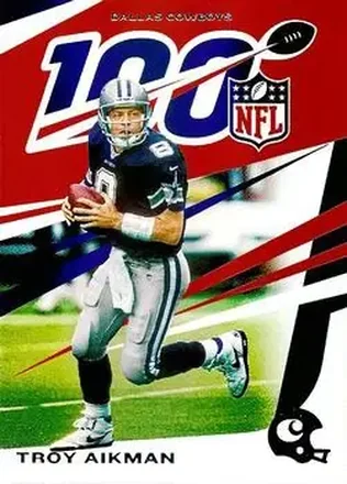 2019 Panini Chronicles #26 - Troy Aikman - Dallas Cowboys