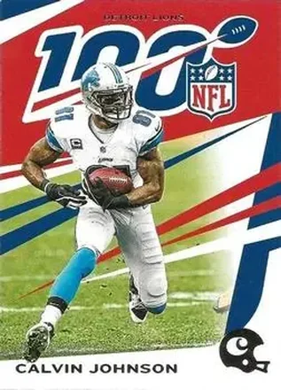 2019 Panini Chronicles #31 - Calvin Johnson - Detroit Lions