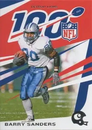 2019 Panini Chronicles #32 - Barry Sanders - Detroit Lions