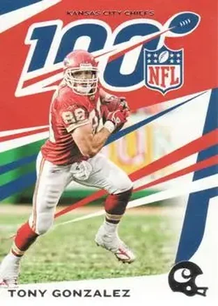 2019 Panini Chronicles #48 - Tony Gonzalez - Kansas City Chiefs