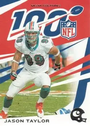 2019 Panini Chronicles #56 - Jason Taylor - Miami Dolphins