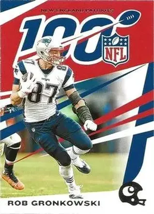 2019 Panini Chronicles #62 - Rob Gronkowski - New England Patriots