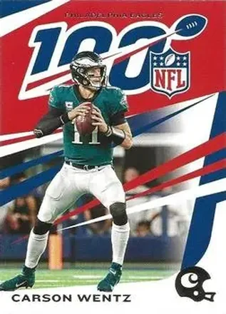 2019 Panini Chronicles #77 - Carson Wentz - Philadelphia Eagles