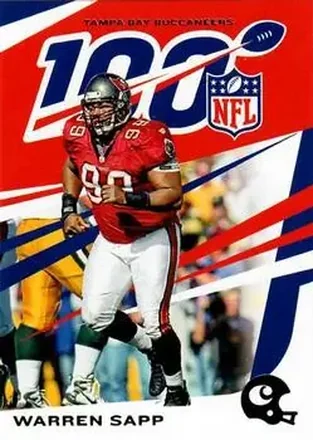 2019 Panini Chronicles #90 - Warren Sapp - Tampa Bay Buccaneers
