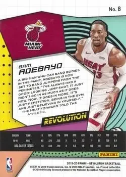 Back of Bam Adebayo