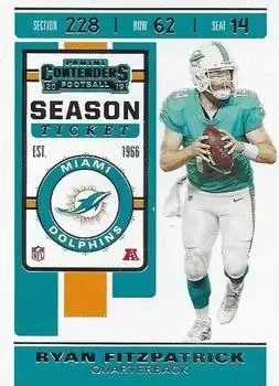 2019 Panini Contenders feature card