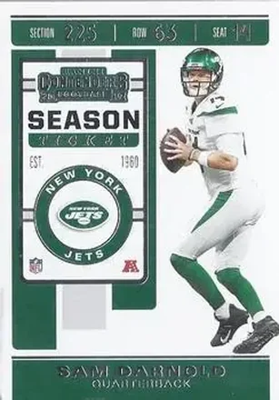 2019 Panini Contenders #12 - Sam Darnold - New York Jets