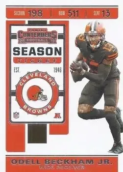 2019 Panini Contenders feature card