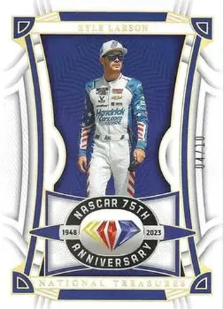 2023 Panini National Treasures - Holo Gold #66 - Kyle Larson - Hendrick Motorsports