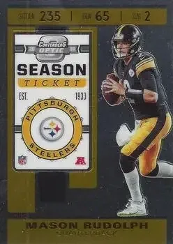 2019 Panini Contenders Optic feature card
