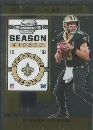 2019 Panini Contenders Optic #71 - Drew Brees - New Orleans Saints