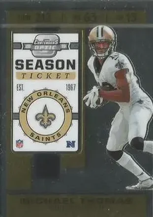 2019 Panini Contenders Optic #73 - Michael Thomas - New Orleans Saints