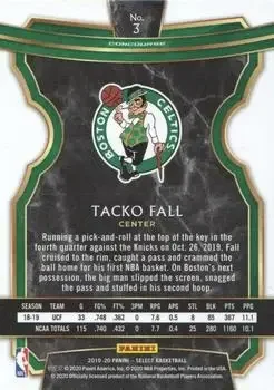 Back of Tacko Fall