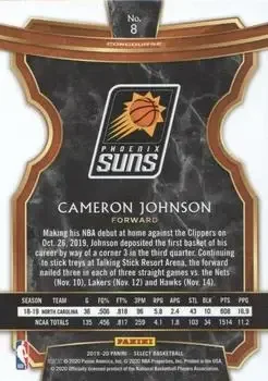 Back of Cameron Johnson
