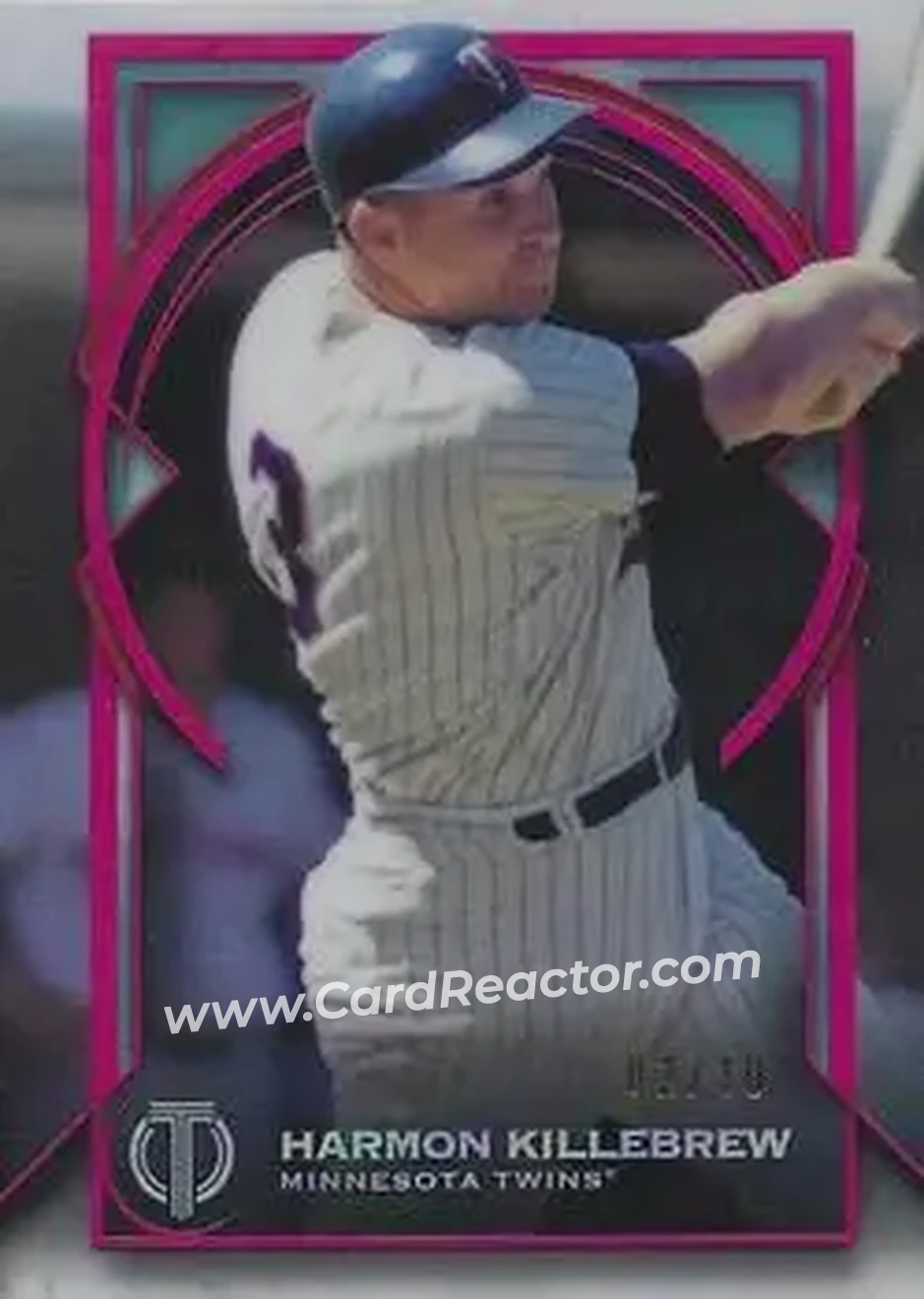 2026 Topps Tribute - Pink #9 - Harmon Killebrew - Minnesota Twins - Front 2026 Topps Tribute - Pink #9 - Harmon Killebrew - Minnesota Twins - Front