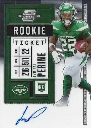 2020 Panini Contenders Optic #135 - La'Mical Perine - New York Jets