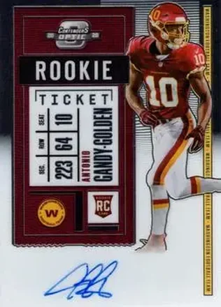 2020 Panini Contenders Optic #140 - Antonio Gandy-Golden - Washington Football Team