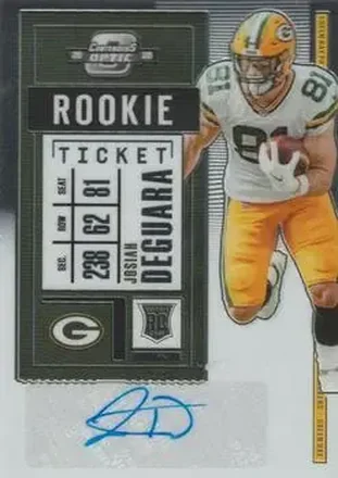 2020 Panini Contenders Optic #172 - Josiah Deguara - Green Bay Packers