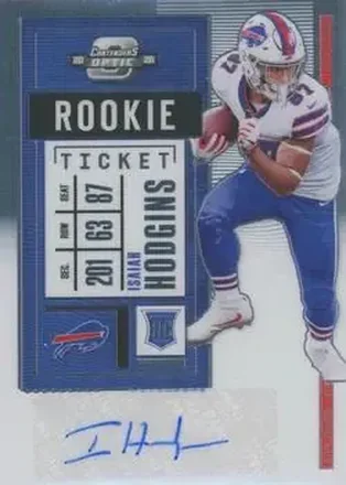 2020 Panini Contenders Optic #193 - Isaiah Hodgins - Buffalo Bills