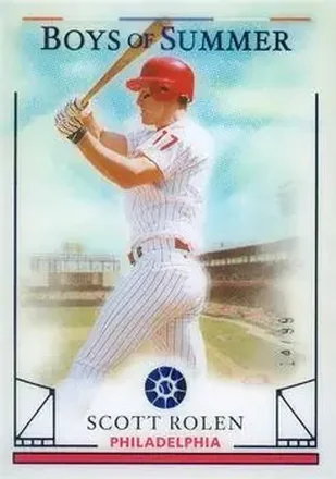 2024 Panini Boys of Summer - Blue #11 - Scott Rolen - Philadelphia Phillies