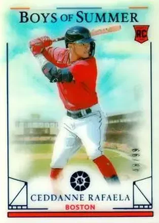 2024 Panini Boys of Summer - Blue #20 - Ceddanne Rafaela - Boston Red Sox