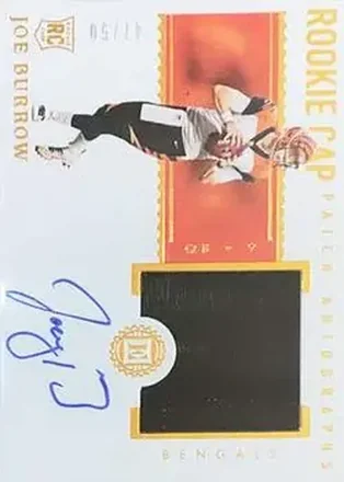2020 Panini Encased #101 - Joe Burrow - Cincinnati Bengals