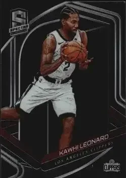 2019-20 Panini Spectra #3b Kawhi Leonard
