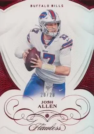 2019 Panini Flawless #8 - Josh Allen - Buffalo Bills