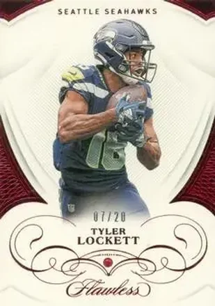2019 Panini Flawless #61 - Tyler Lockett - Seattle Seahawks