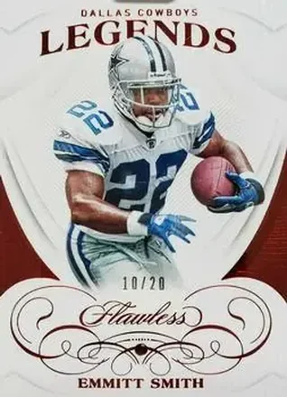 2019 Panini Flawless #78 - Emmitt Smith - Dallas Cowboys