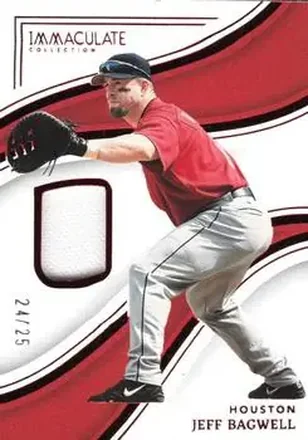 2023 Panini Immaculate Collection #111 - Jeff Bagwell - Houston Astros