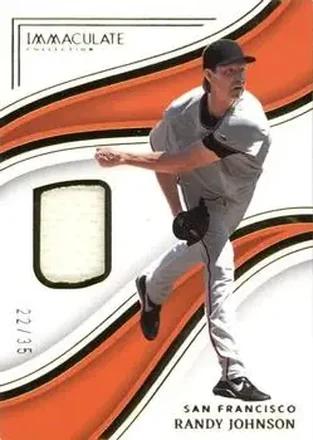 2023 Panini Immaculate Collection #117 - Randy Johnson - San Francisco Giants