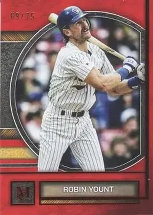 2025 Topps Museum Collection - Ruby #56 - Robin Yount - Milwaukee Brewers