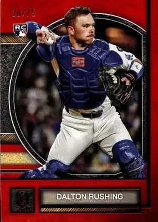 2025 Topps Museum Collection - Ruby #89 - Dalton Rushing - Los Angeles Dodgers