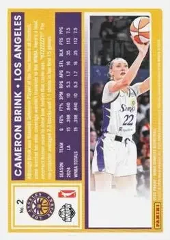 Back of Cameron Brink