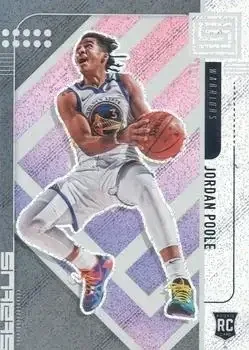2019-20 Panini Status #1 Jordan Poole