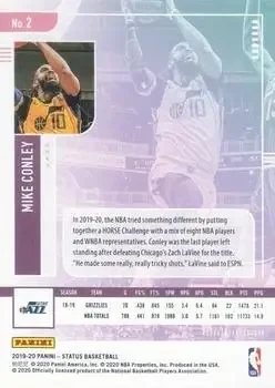 Back of Mike Conley