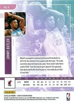 Back of Jimmy Butler