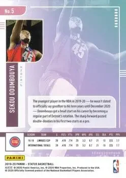 Back of Sekou Doumbouya