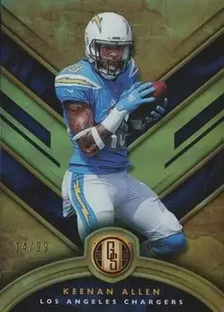 2019 Panini Gold Standard #53 - Keenan Allen - Los Angeles Chargers