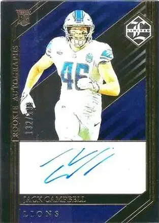 2023 Panini Limited #194 - Jack Campbell - Detroit Lions