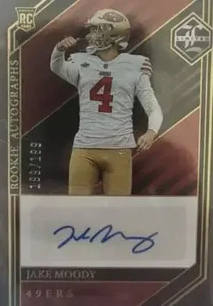 2023 Panini Limited #242 - Jake Moody - San Francisco 49ers