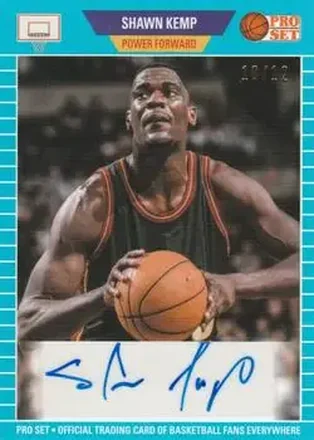 2021 Pro Set Sports - Light Blue #PSA-SK1 - Shawn Kemp