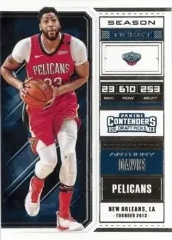 2018 Panini Contenders Draft Picks #2 Anthony Davis