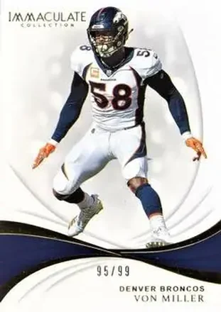 2019 Panini Immaculate Collection #31 - Von Miller - Denver Broncos